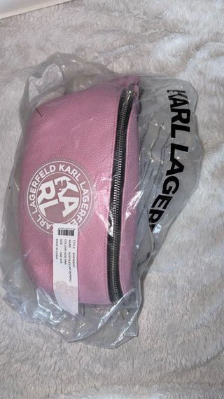 Riñonera Karl Lagerfeld Piel Rosa