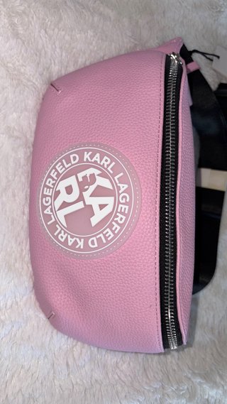 Riñonera Karl Lagerfeld Piel Rosa