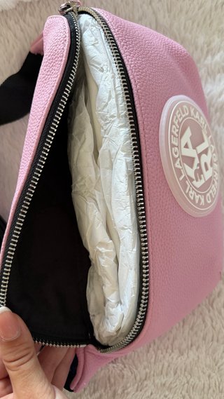 Riñonera Karl Lagerfeld Piel Rosa