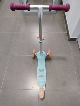 Patinete infantil 3 ruedas con luces
