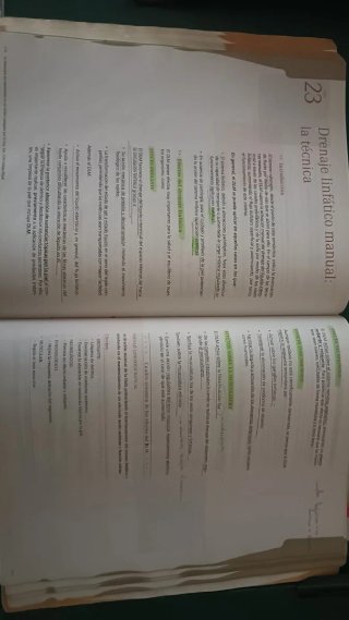 Masaje y drenaje aplicados a estética superior