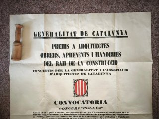 Cartel Generalitat de Catalunya 1936