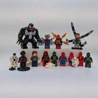 Set 13 Figuras Spider-Man Compatibles