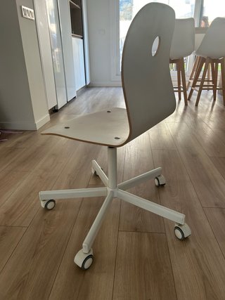 Silla Escritorio IKEA LÖBERGET/SIBBEN Blanca