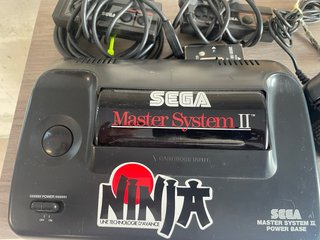 Consola Sega Master System II Negra