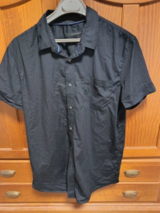 Calvin Klein Jeans camisa Negra Talla XL