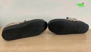Zapatillas Davidnik efecto piel serpiente