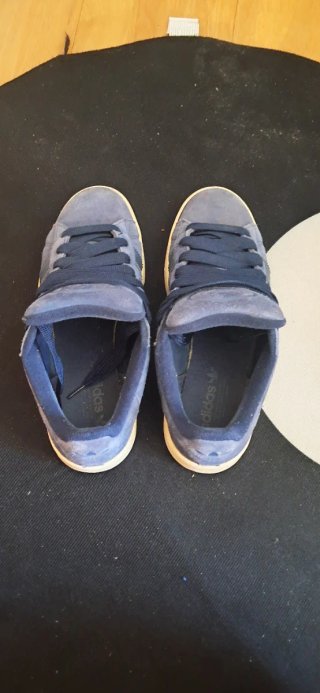 Zapatillas Adidas Campus Azul + cordones de regalo