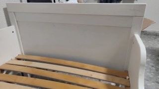 Cama infantil blanca