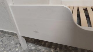 Cama infantil blanca