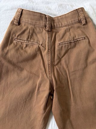 Jeans barrel Bershka marrone