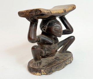 Reposacabezas Tradicional Africano