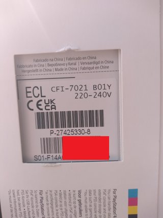 Consola PlayStation PS5 Pro CFI-7021 Firmware 9.60
