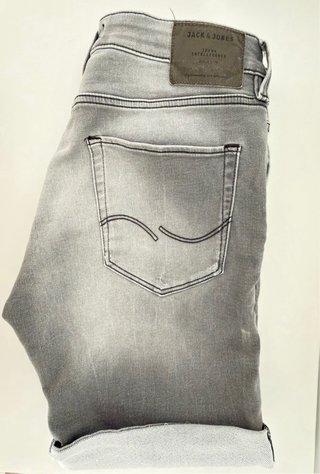 Pantalones cortos Jack & Jones grises