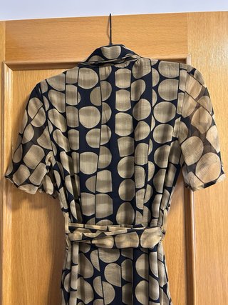 Vestido camisero Simorra estampado talla 38