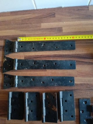 Bisagras antiguas para restauración