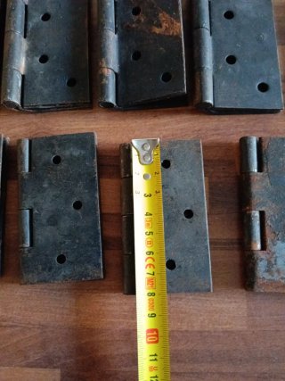 Bisagras antiguas para restauración