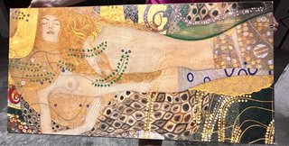 Serpientes de Agua II - Madera Gustav Klimt