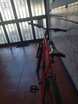 Bicicleta Rockrider Roja