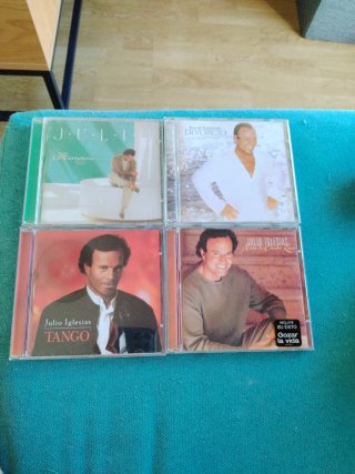CDs Julio Iglesias: La Carretera, Divorcio, Tango