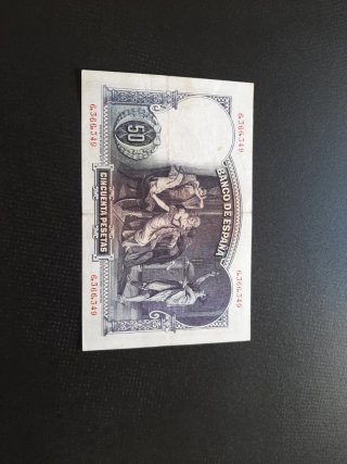 BILLETE DE 50 PESETAS DE 1931