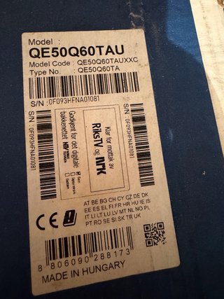 Smart TV Samsung 50 Negra