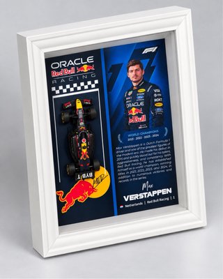 Cuadro 3D F1 Max Verstappen
