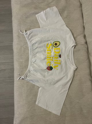 Camisetas blanca/azul Zara niña 8-9 años