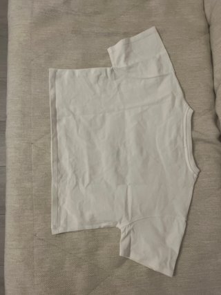 Camisetas blanca/azul Zara niña 8-9 años