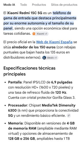 Xiaomi Redmi 15C 5G 128GB