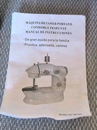 Mini Máquina Coser Genius Portátil