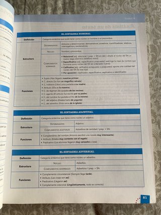 Lengua y literatura, Bachillerato 2