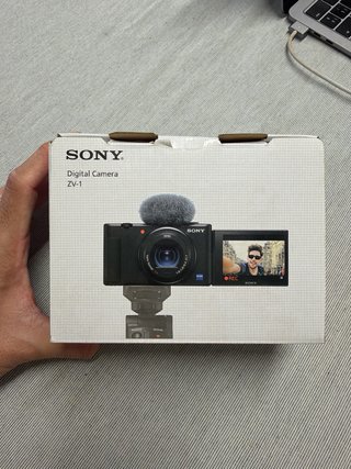 Cámara Sony ZV-1 Negra (sin usar)