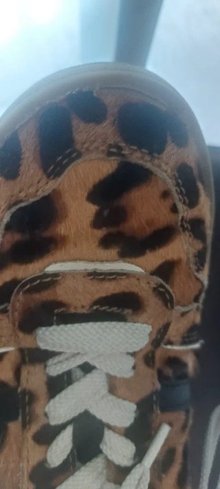 Zapatillas deportivas estampado leopardo