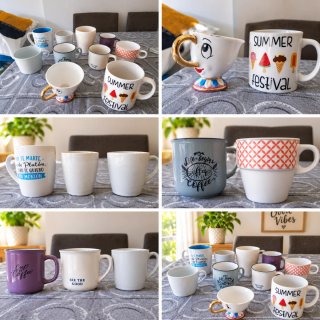 Tazas de cerámica