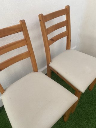 Sillas de madera Ikea (2 unidades)