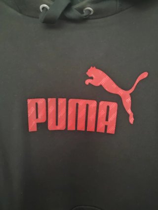 Sudadera Puma Negra Talla M
