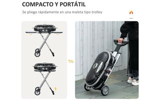 Barbacoa Portátil Plegable