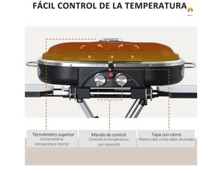 Barbacoa Portátil Plegable