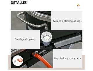 Barbacoa Portátil Plegable