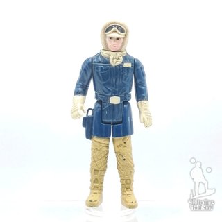 Star Wars Kenner Han Solo Hoth PBP Pink Face
