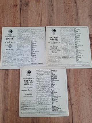 Walt Disney Fantasía Vinilos (3 Discos)