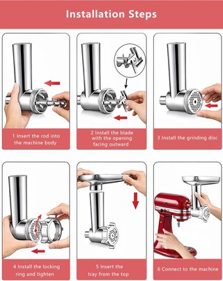 Picadora de Carne y Salchichas para KitchenAid