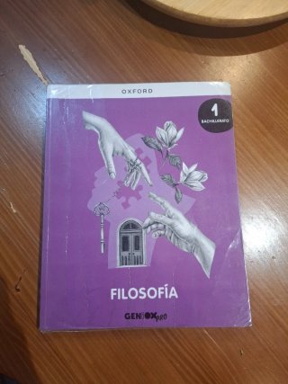 Filosofía 1º Bachillerato. Libro del estudiante...