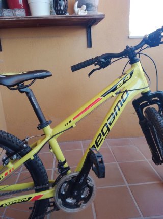 Bicicleta Megamo 24 Amarilla