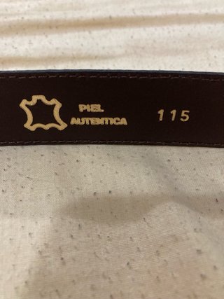 Cinturón Piel Marrón Caballero 115