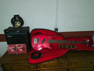 Pack Bajo Eléctrico SaeHan + Amplificador