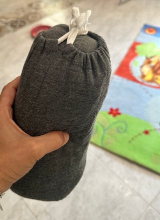 Fular de porteo gris