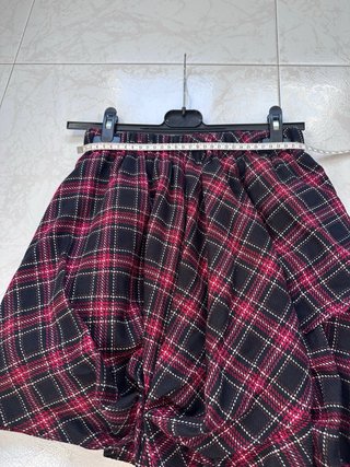 Falda cuadros talla única