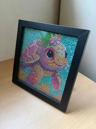 Cuadro infantil tortuga decorativa